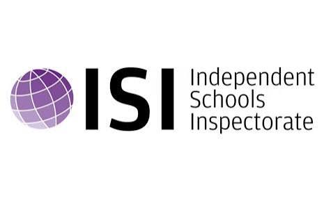 EIFA Logo for the Independent Schools Inspectorate, featuring a purple globe icon, the acronym ISI, and the organization’s name, often displayed by schools offering a multicultural environment.